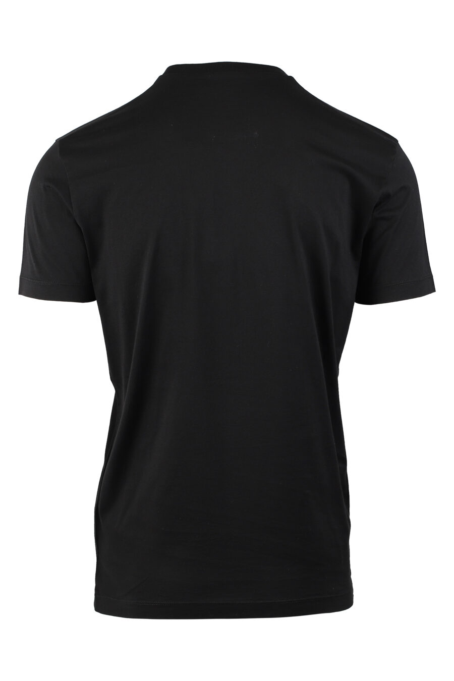Camiseta negra con maxilogo gris y rojo "built tuff" - IMG 0541
