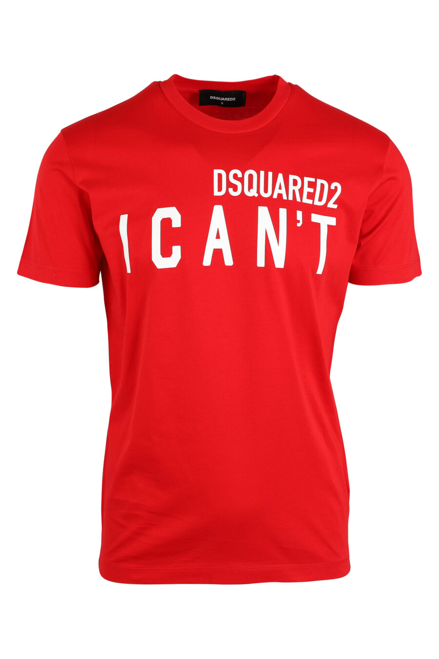 T-shirt vermelha com maxilogo "i can't" - IMG 0638
