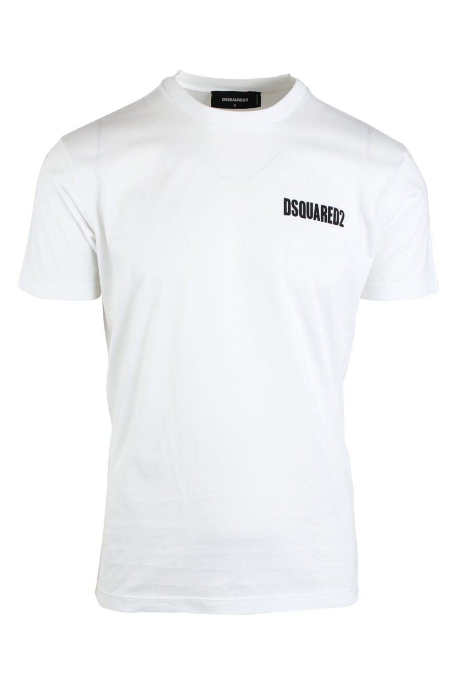 T-shirt branca com minilogo preto - IMG 0673