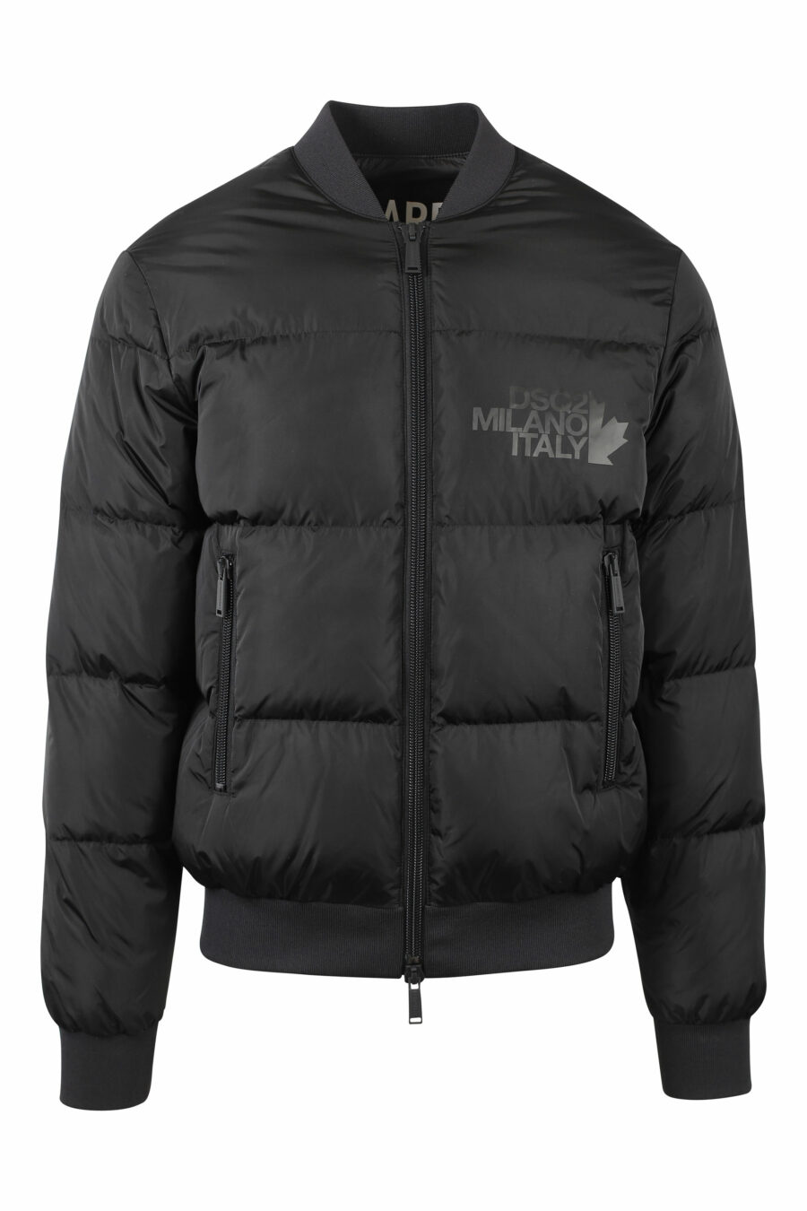 Schwarze Jacke mit schwarzem Logo - IMG 0768