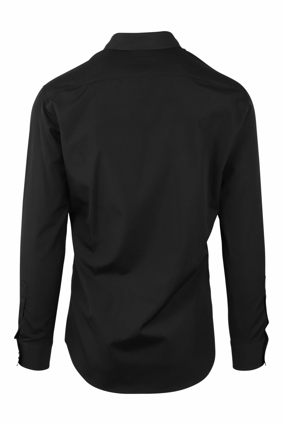 Camisa negra con minilogo cremallera - IMG 0774
