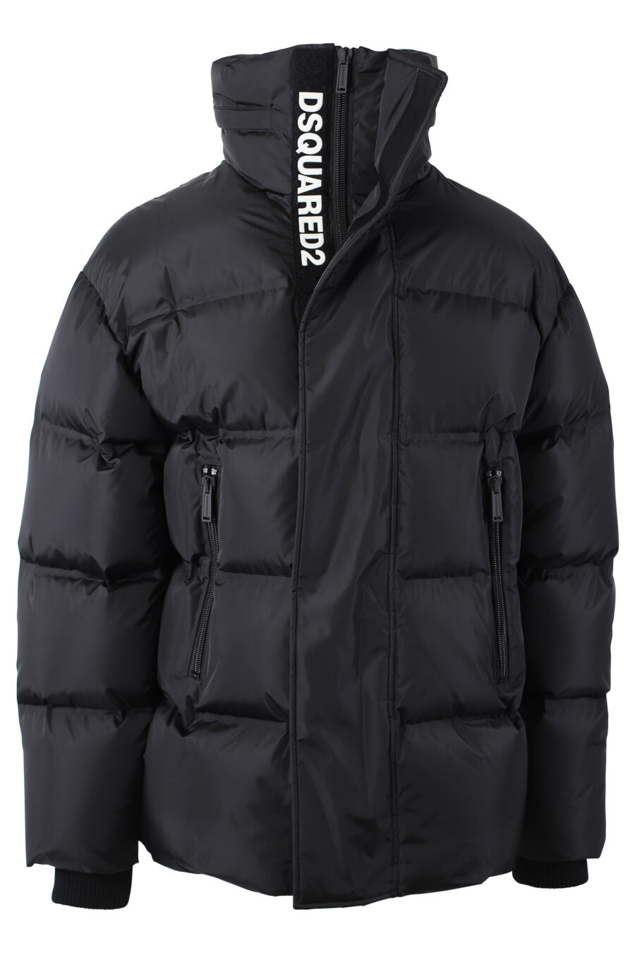 Black jacket with "dsq2" maxilogo on velcro - IMG 1097