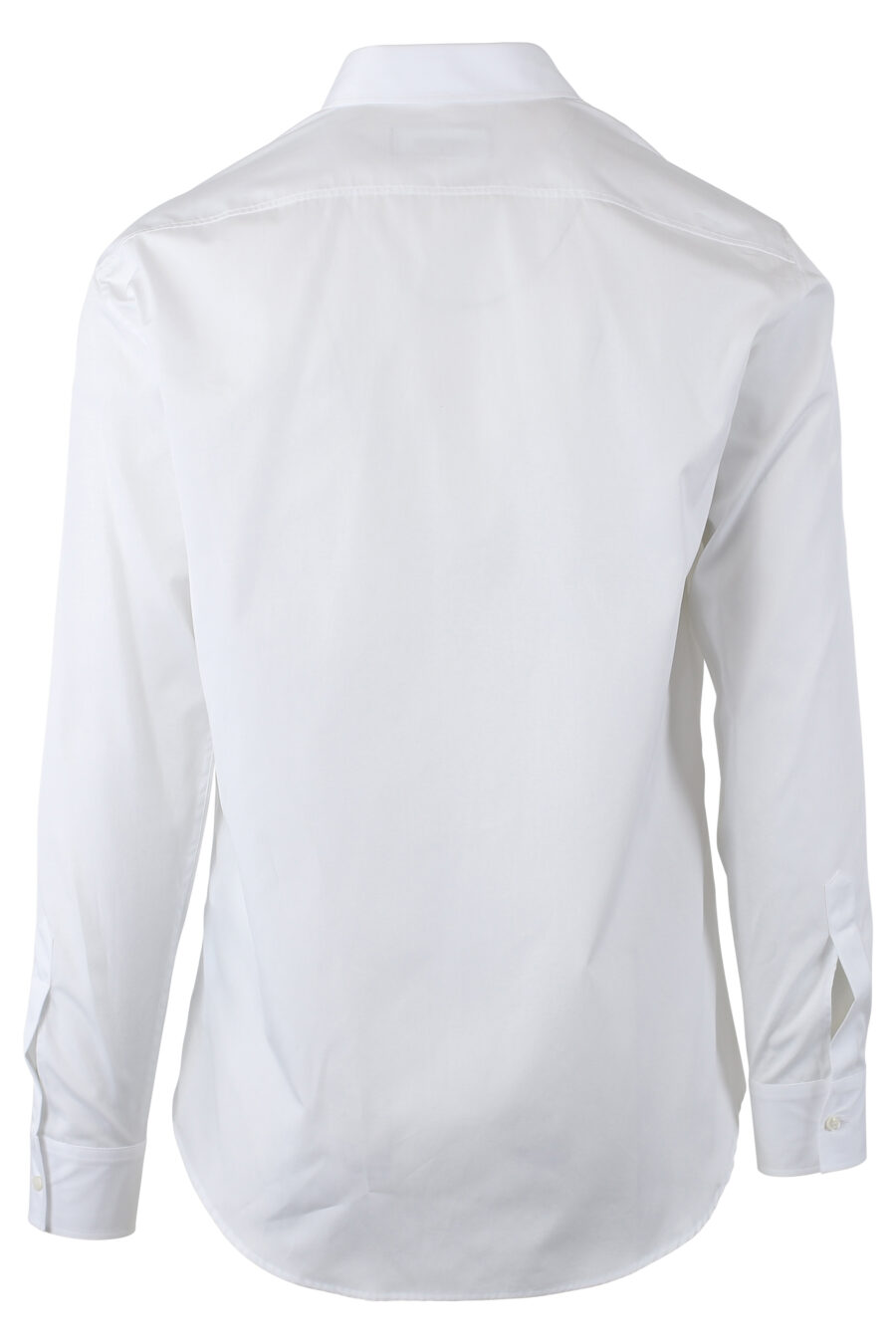 Camisa blanca con minilogo cremallera - IMG 1111