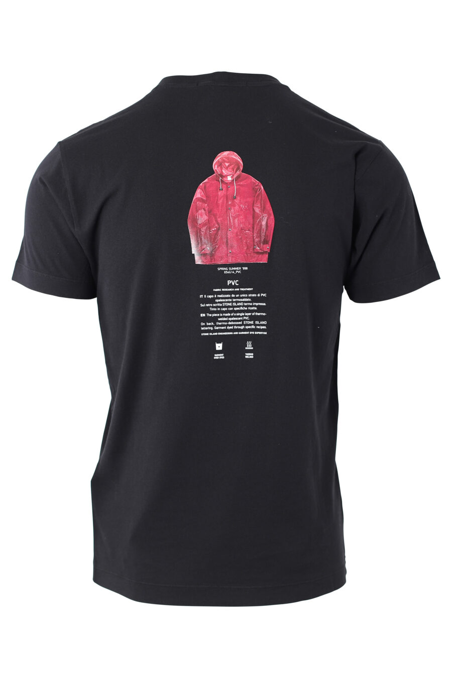 T-shirt preta "archivio" - IMG 1124