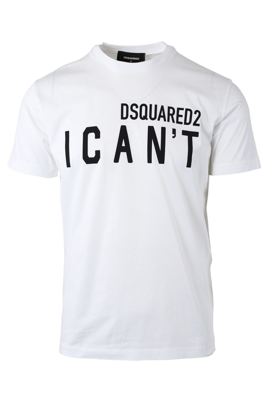 Camiseta blanca con maxilogo "i can't" - IMG 1144