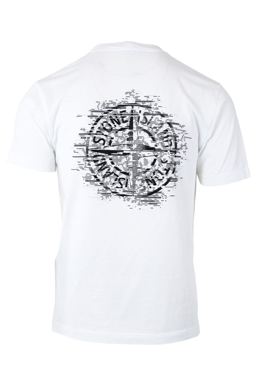 T-shirt blanc avec logo - IMG 1152