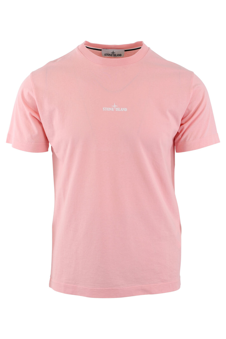 Camiseta rosa con logo - IMG 1177