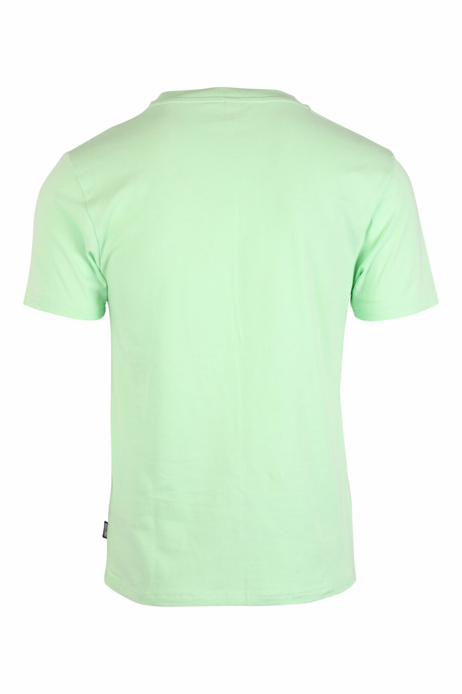 Camiseta verde menta slim fit con logo oso underbear - IMG 1385