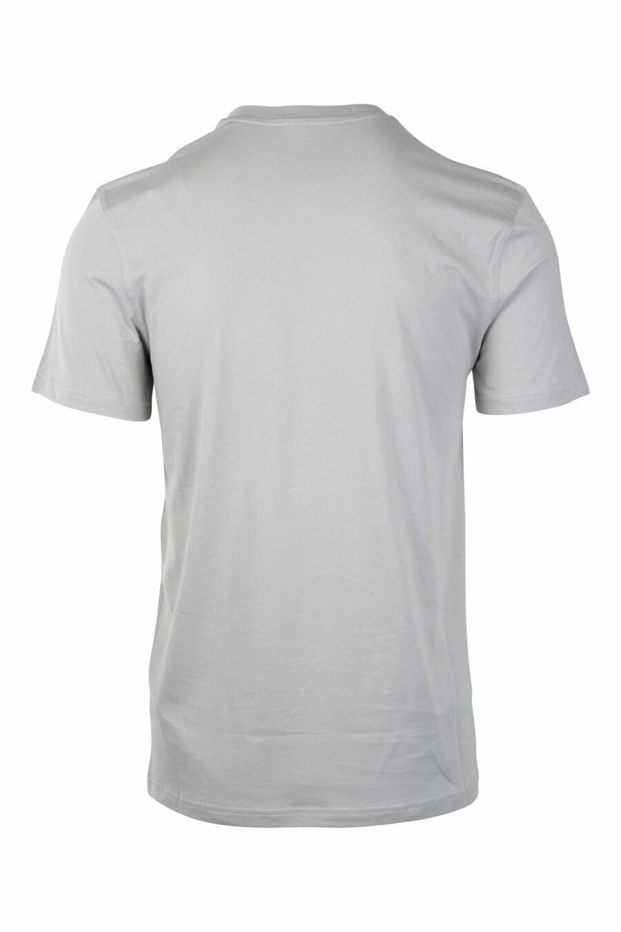 Graues T-Shirt mit monochromem Bären-Maxilogo - IMG 1399