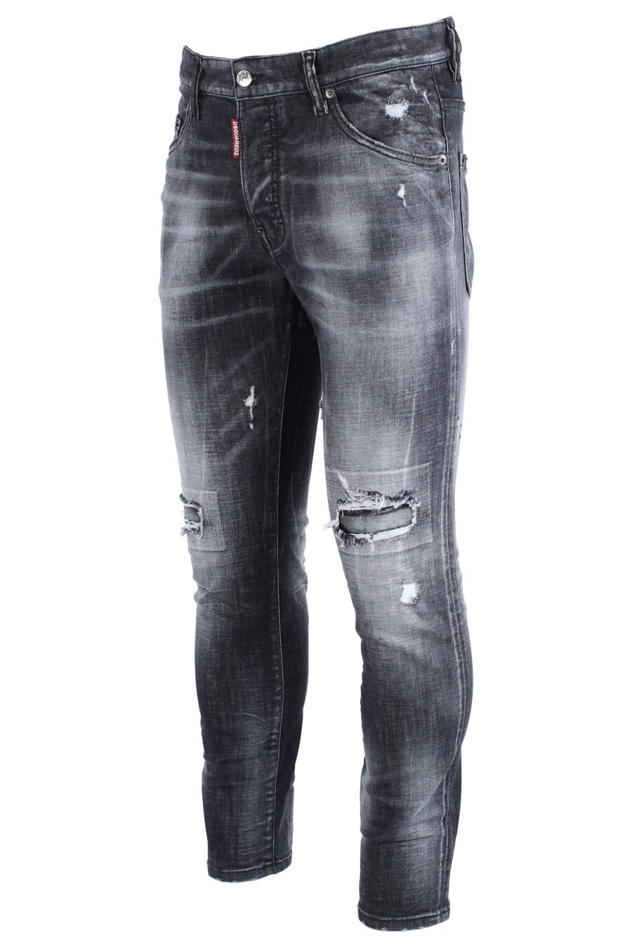 Pantalón vaquero negro con rotos "skater jean" - IMG 1604