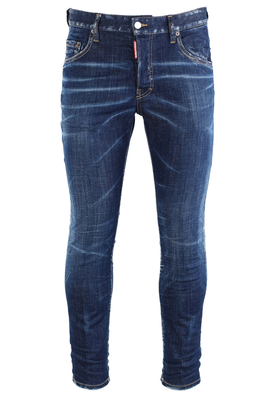 Pantalon en denim "24 seven skater jean" bleu semi-usé - IMG 1612