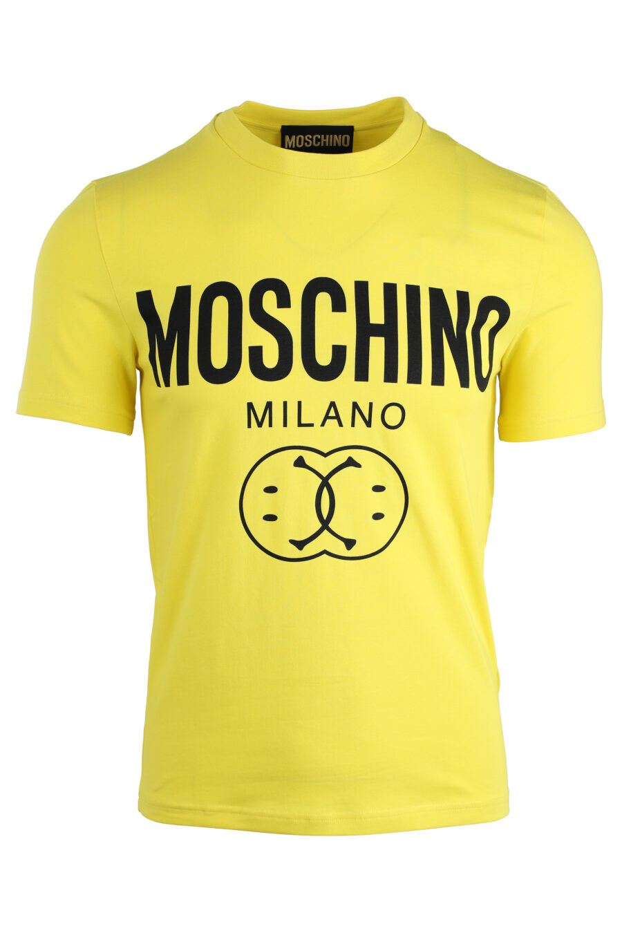 T-shirt amarela com logótipo duplo "smiley" maxi - IMG 1676