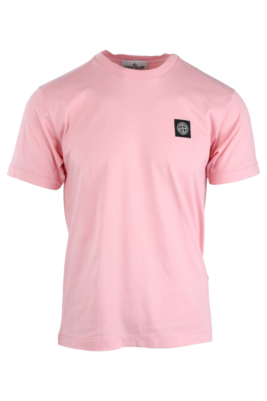 Camiseta rosa con minilogo parche - IMG 1693