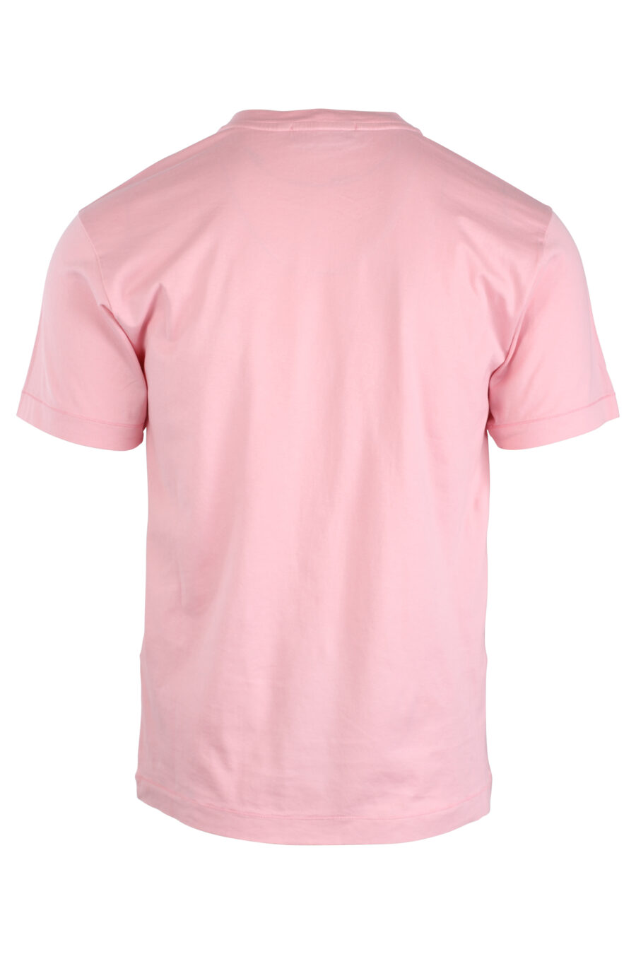 Camiseta rosa con minilogo parche - IMG 1694