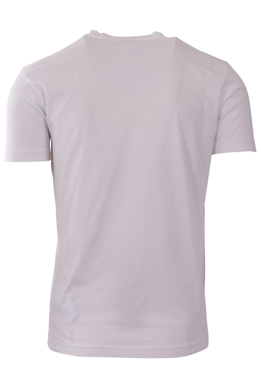 Weißes T-Shirt mit Maxilogo "milano italy" - IMG 1839