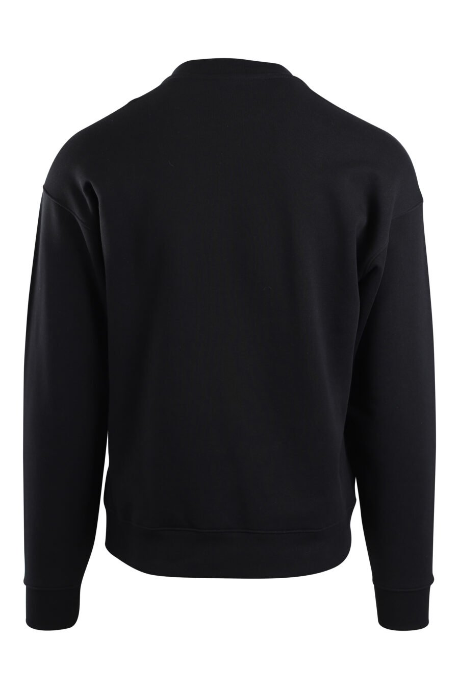 Schwarzes Sweatshirt mit Maxilogo-Bär "Dies ist kein Moschino-Spielzeug" - IMG 2141