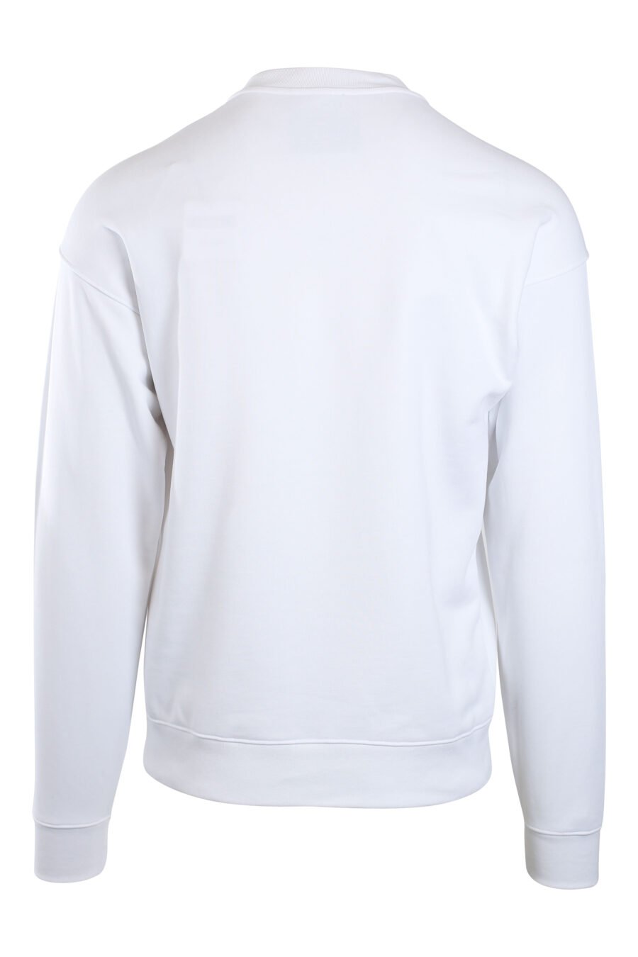Weißes Sweatshirt mit Maxilogo-Bär "Dies ist kein Moschino-Spielzeug" - IMG 2149
