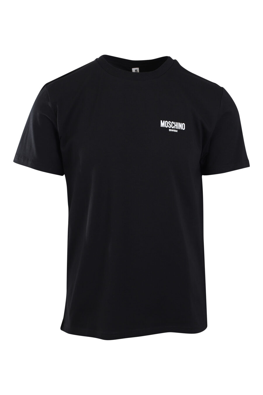 Schwarzes T-Shirt mit Mini-Logo "swim" - IMG 2188