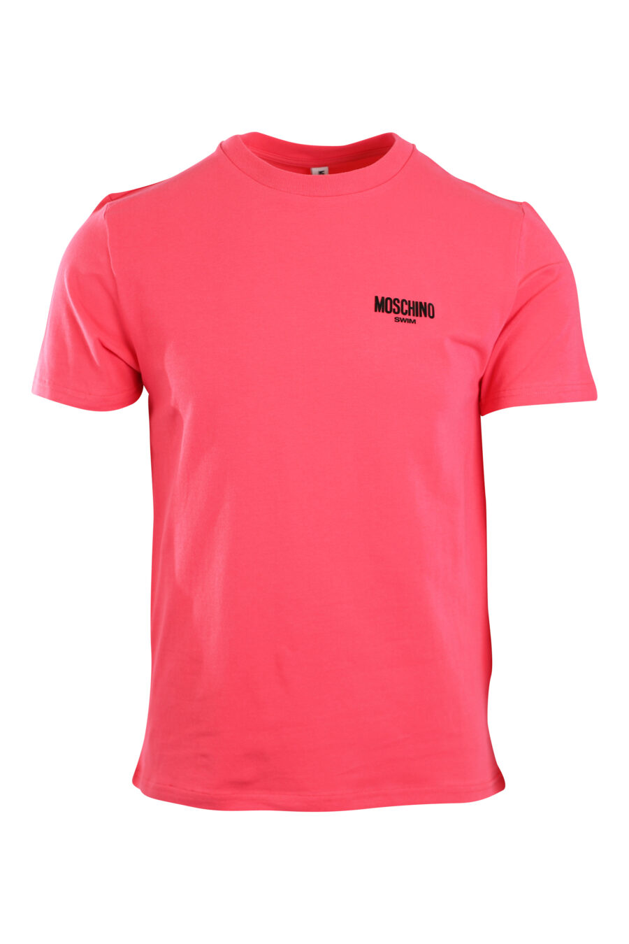 Fuchsiafarbenes T-Shirt mit Mini-Logo "swim" - IMG 2189
