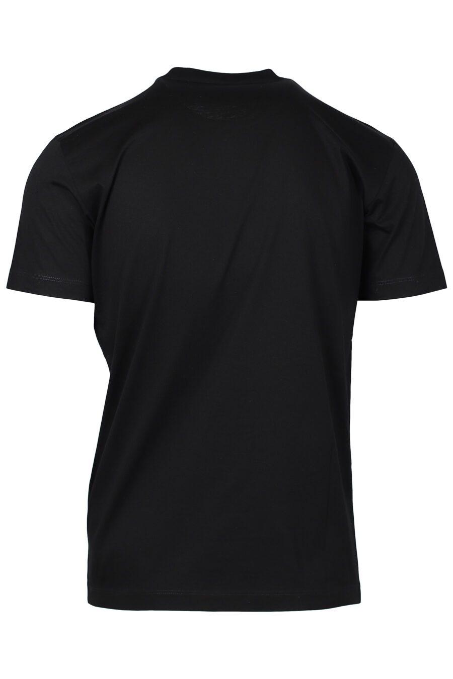 Camiseta negra con doble logo "icon" en spray - IMG 2230