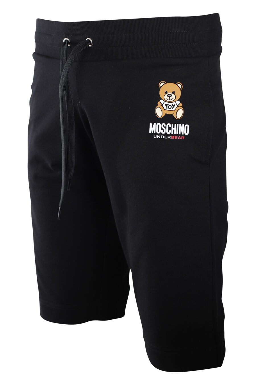 Pantalón de chándal corto negro con minilogo oso "underbear" - IMG 2231