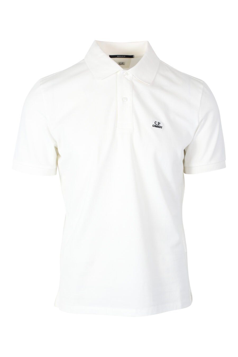 Weißes Poloshirt mit kreisförmigem Mini-Logo - IMG 2381 1