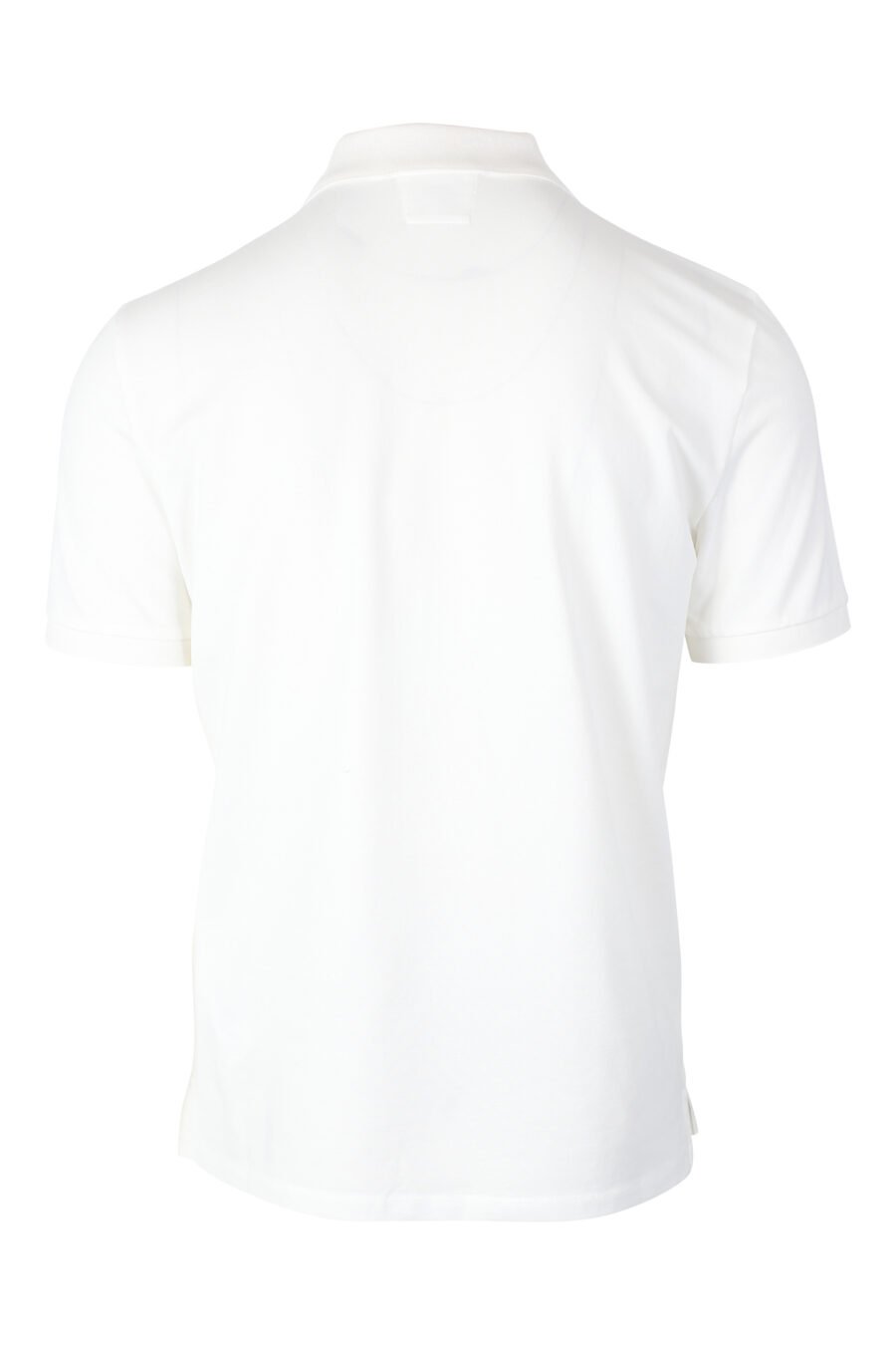 Weißes Poloshirt mit kreisförmigem Mini-Logo - IMG 2382 1