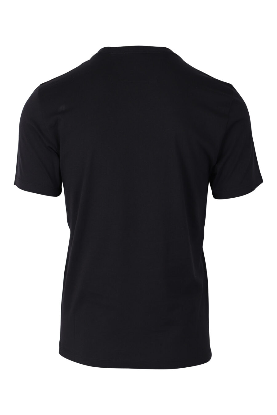 Schwarzes T-Shirt mit Logoaufnäher - IMG 2383