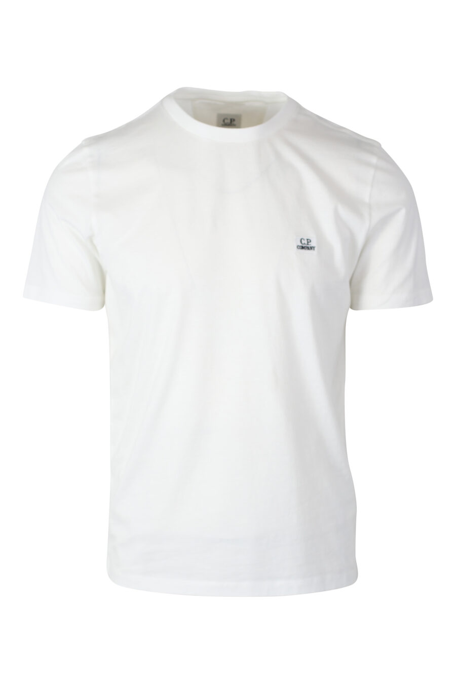 Camiseta blanca con minilogo parche - IMG 2406