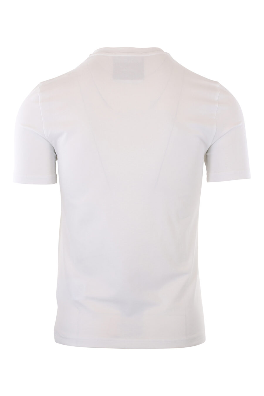 Weißes T-Shirt mit doppeltem Maxi-Smiley-Logo - IMG 2428