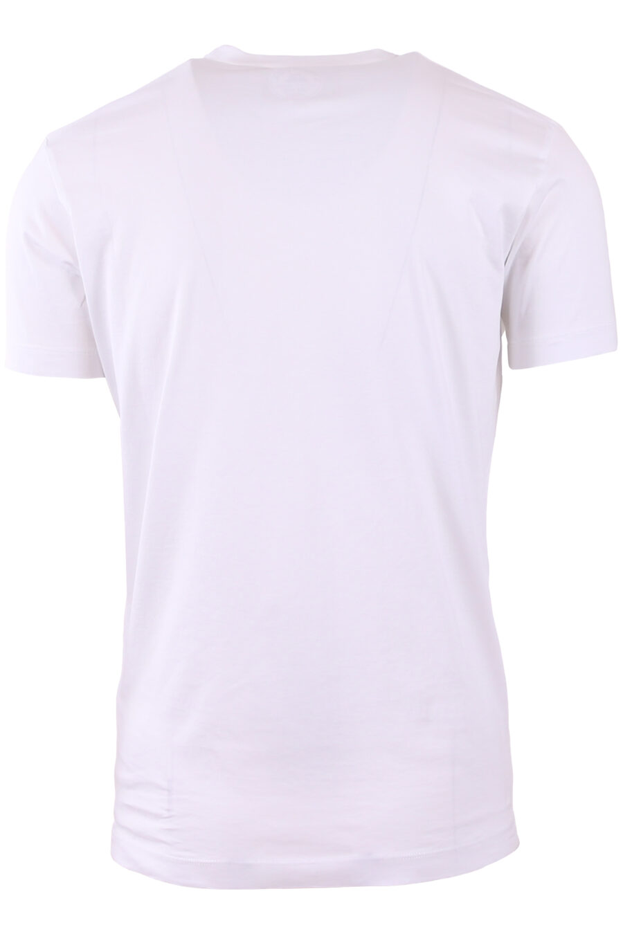 Camiseta blanca maxilogo "dsquared2 milano" - IMG 3571 1