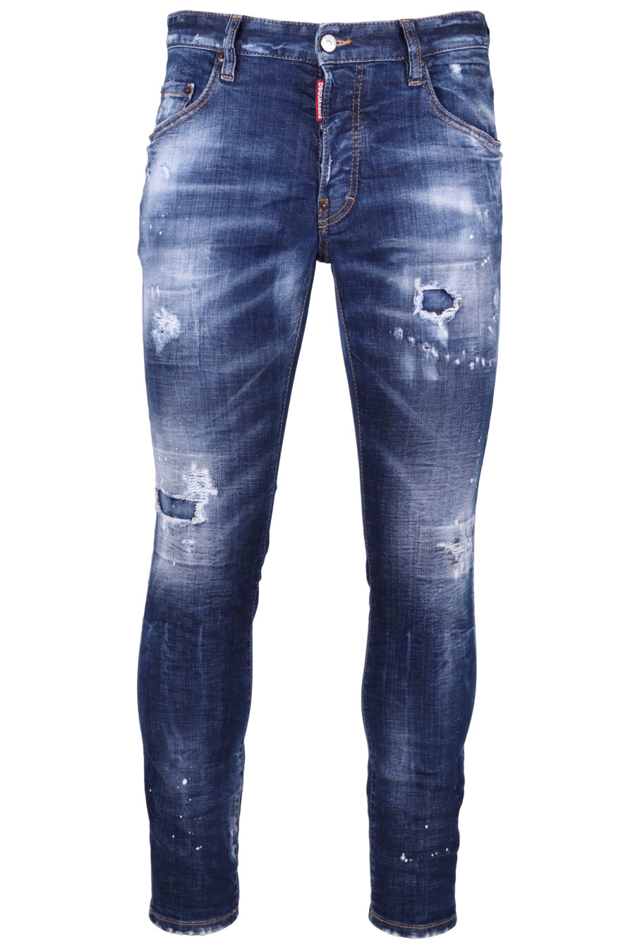 Dsquared2 - Pantalón vaquero azul oscuro skater jean - BLS Fashion