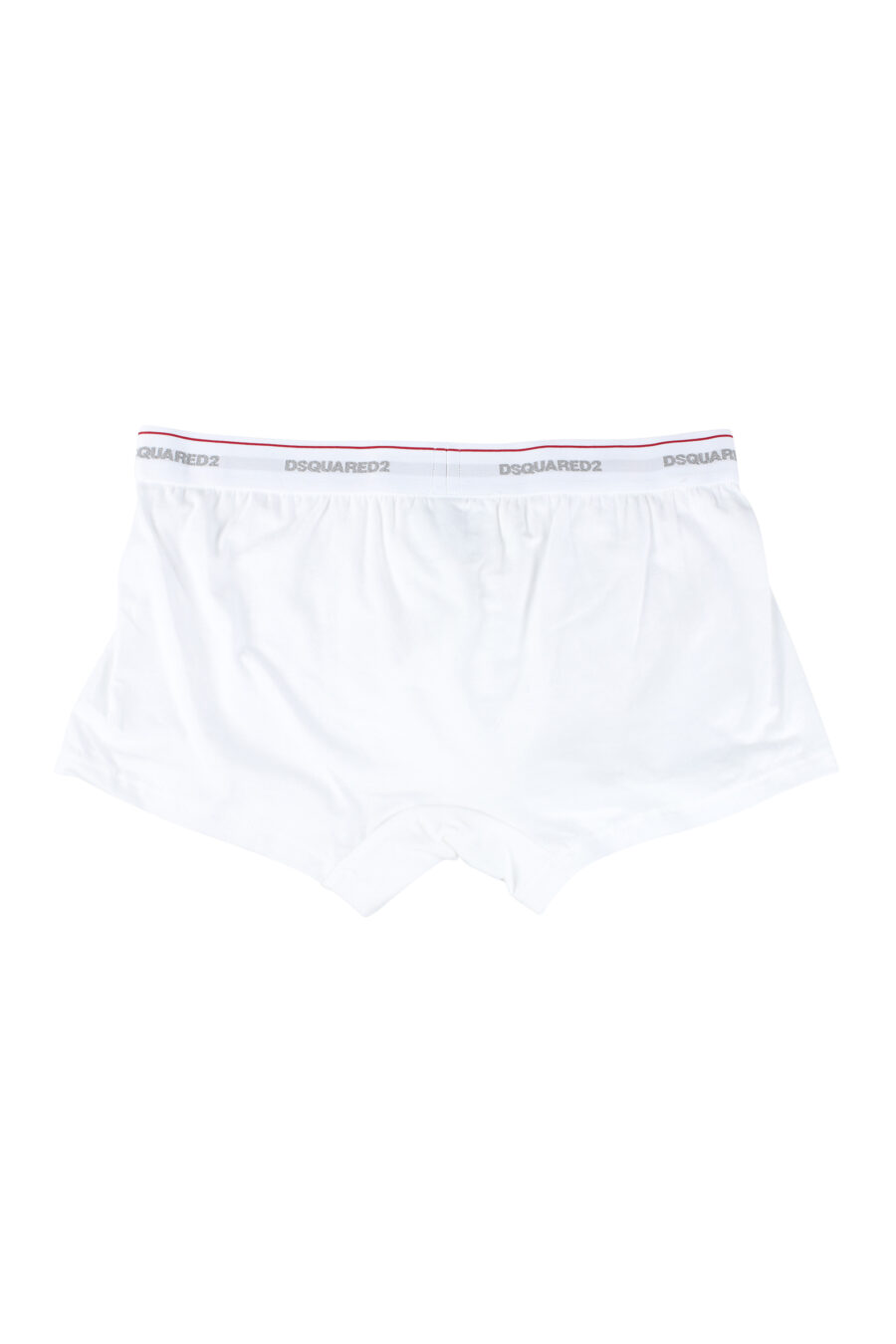 Pack of three white boxers with logo on waistband - IMG 9650