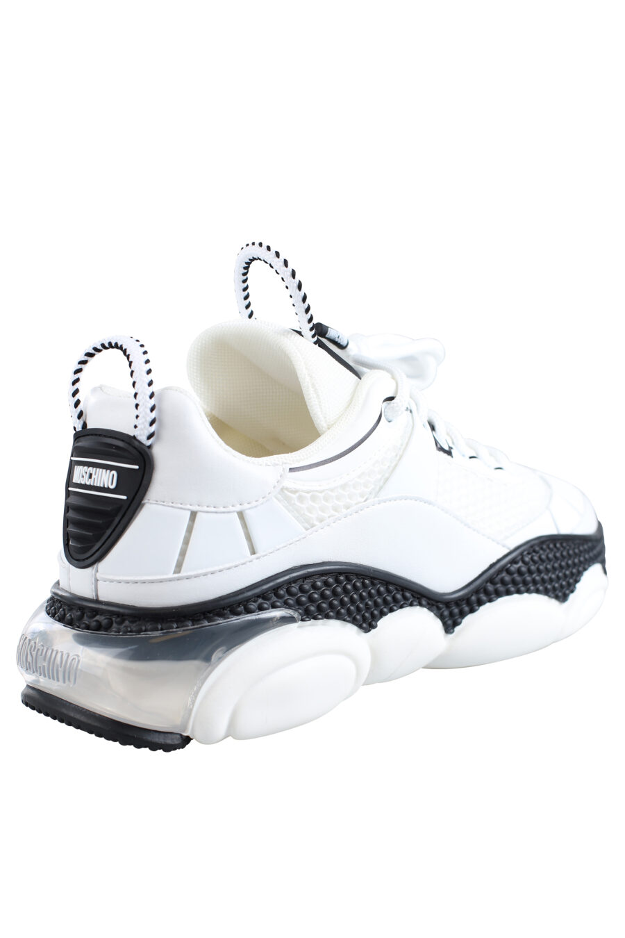Trainers white with black mesh "bolla35" - IMG 1957