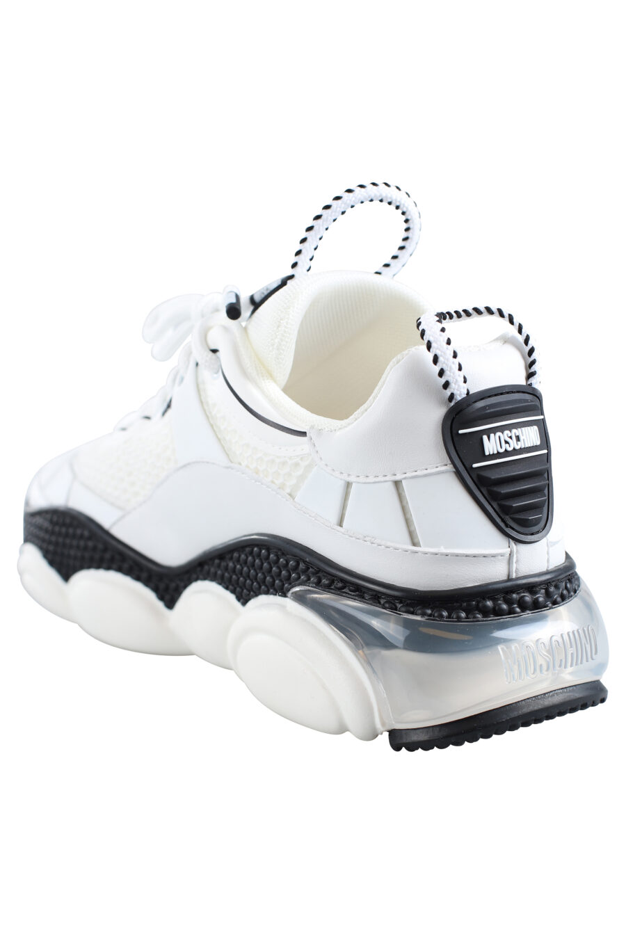 Trainers white with black mesh "bolla35" - IMG 1959