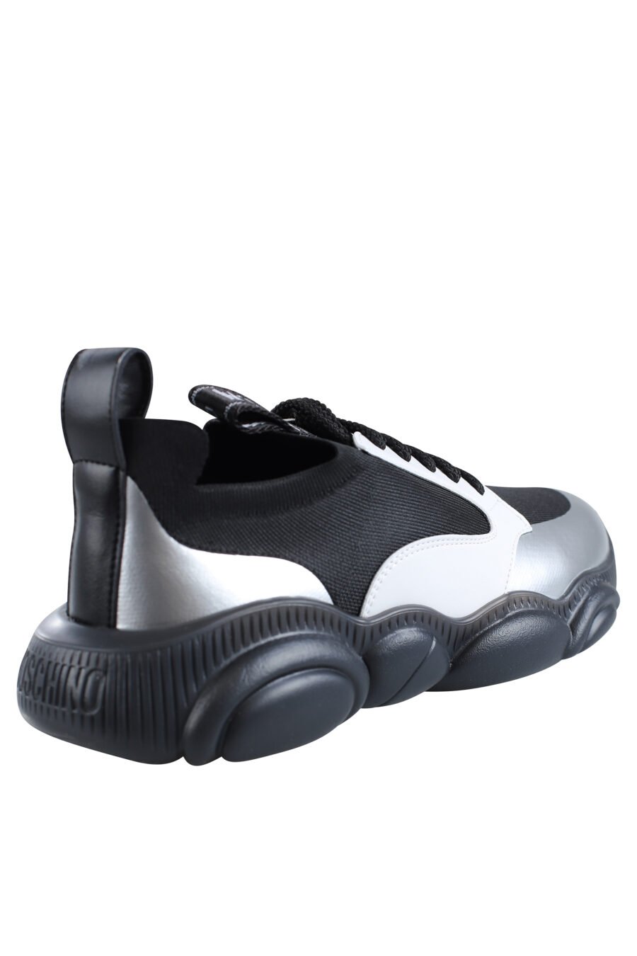 Zapatillas negras con blanco y plateado "orso35" - IMG 1999 1