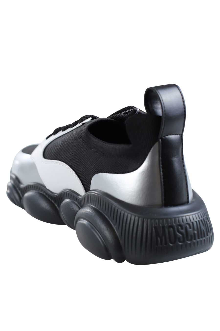 Zapatillas negras con blanco y plateado "orso35" - IMG 2000 1
