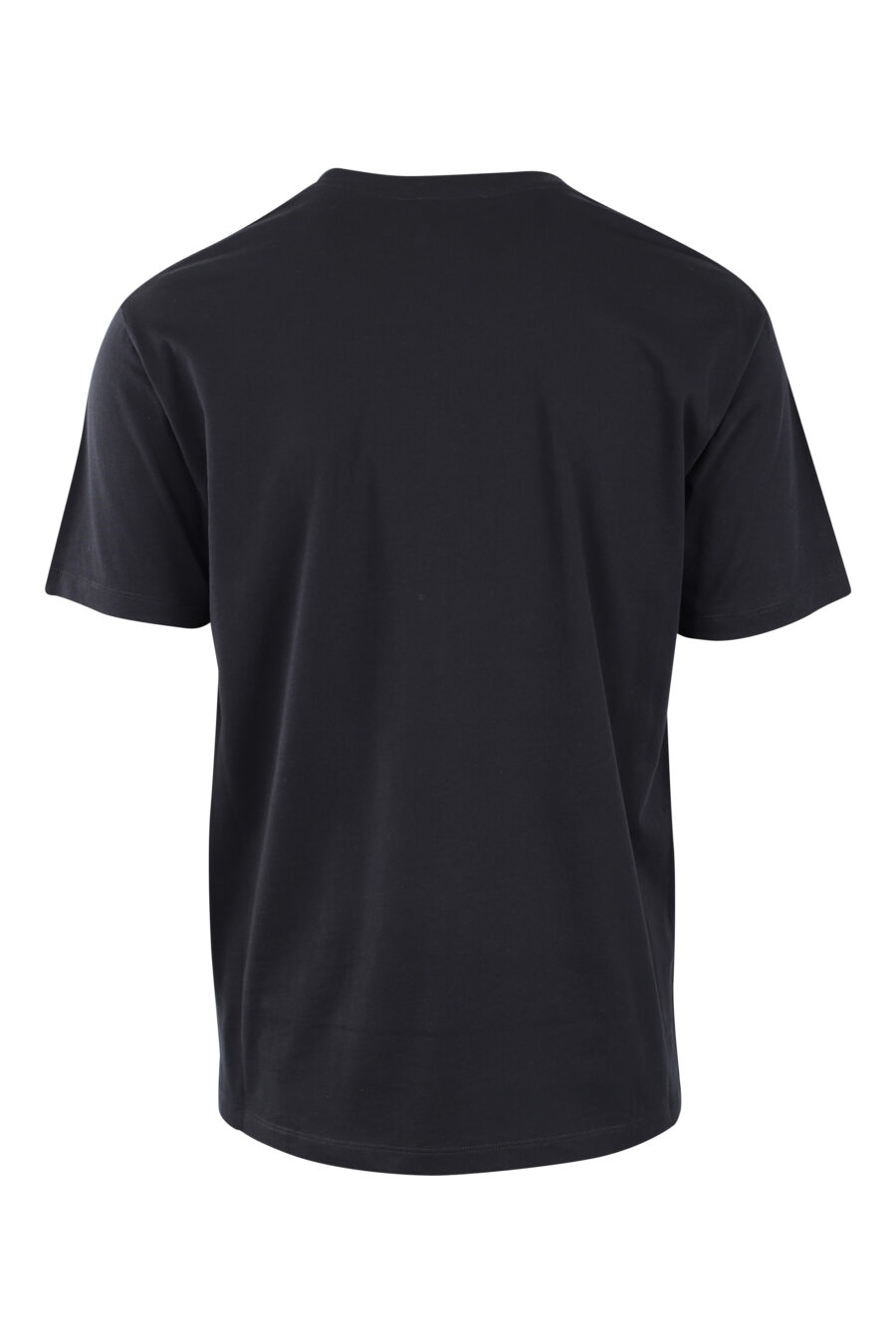 Camiseta negra con maxilogo blanco "paris" - IMG 2580
