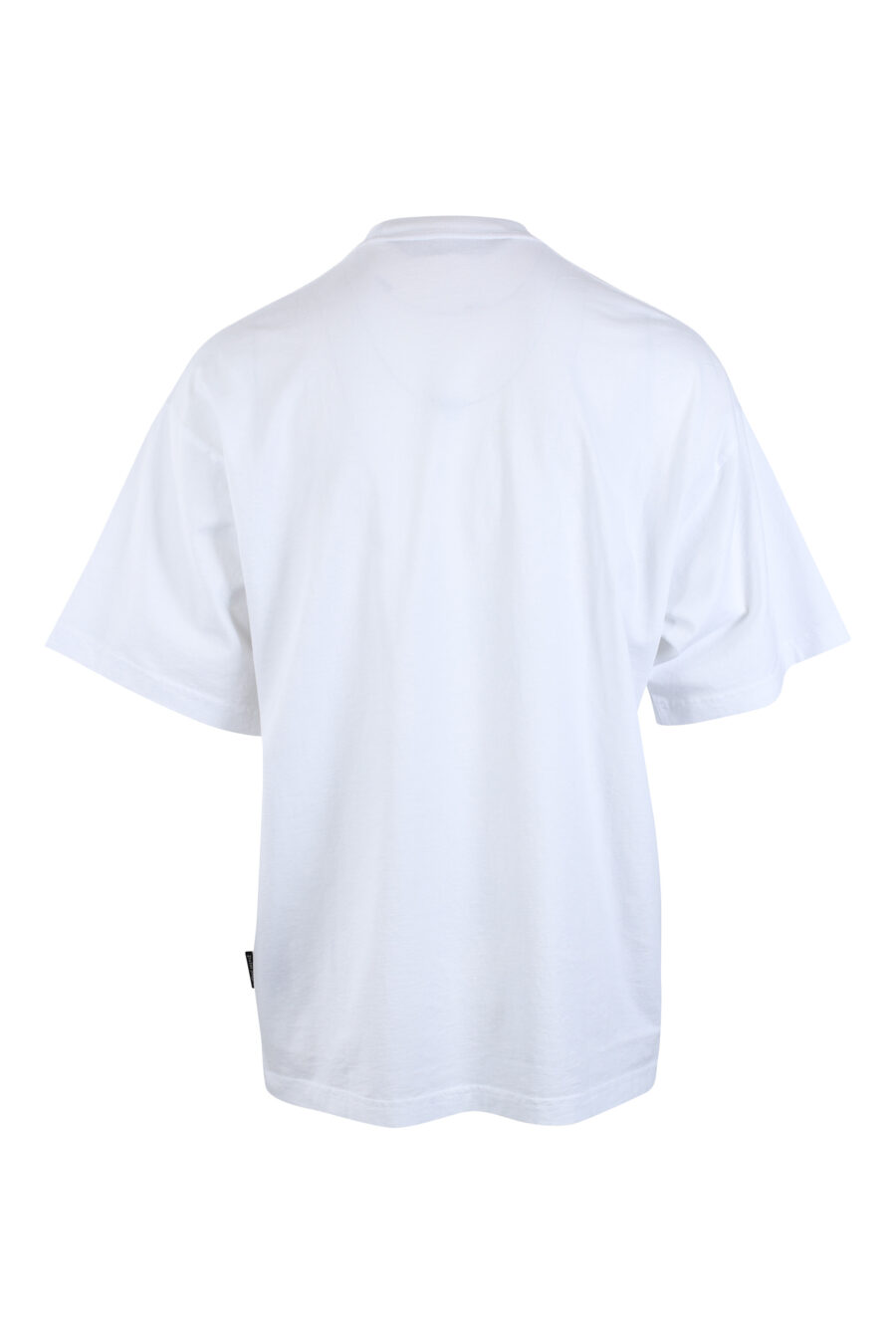 Camiseta blanca con maxilogo "I LOVE PA" con palma multicolor - IMG 2602