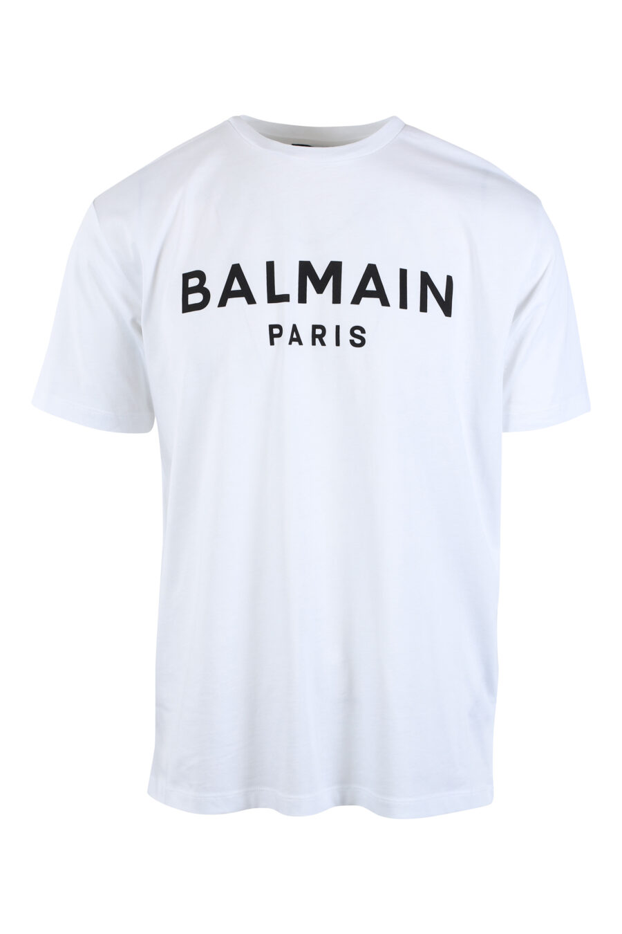 Camiseta blanca con maxilogo negro "paris" - IMG 2607