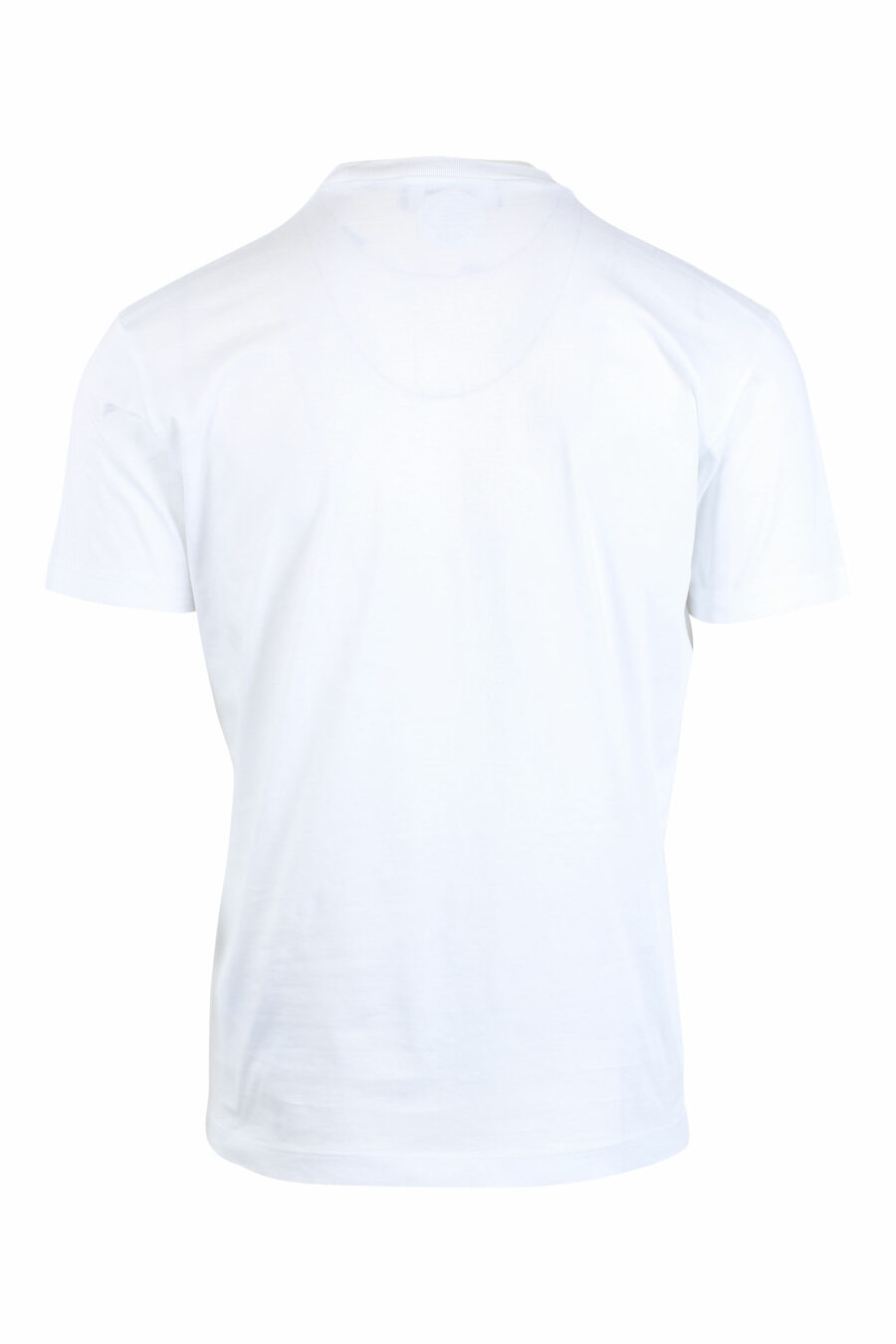 Camiseta blanca con maxilogo y hoja - IMG 2629