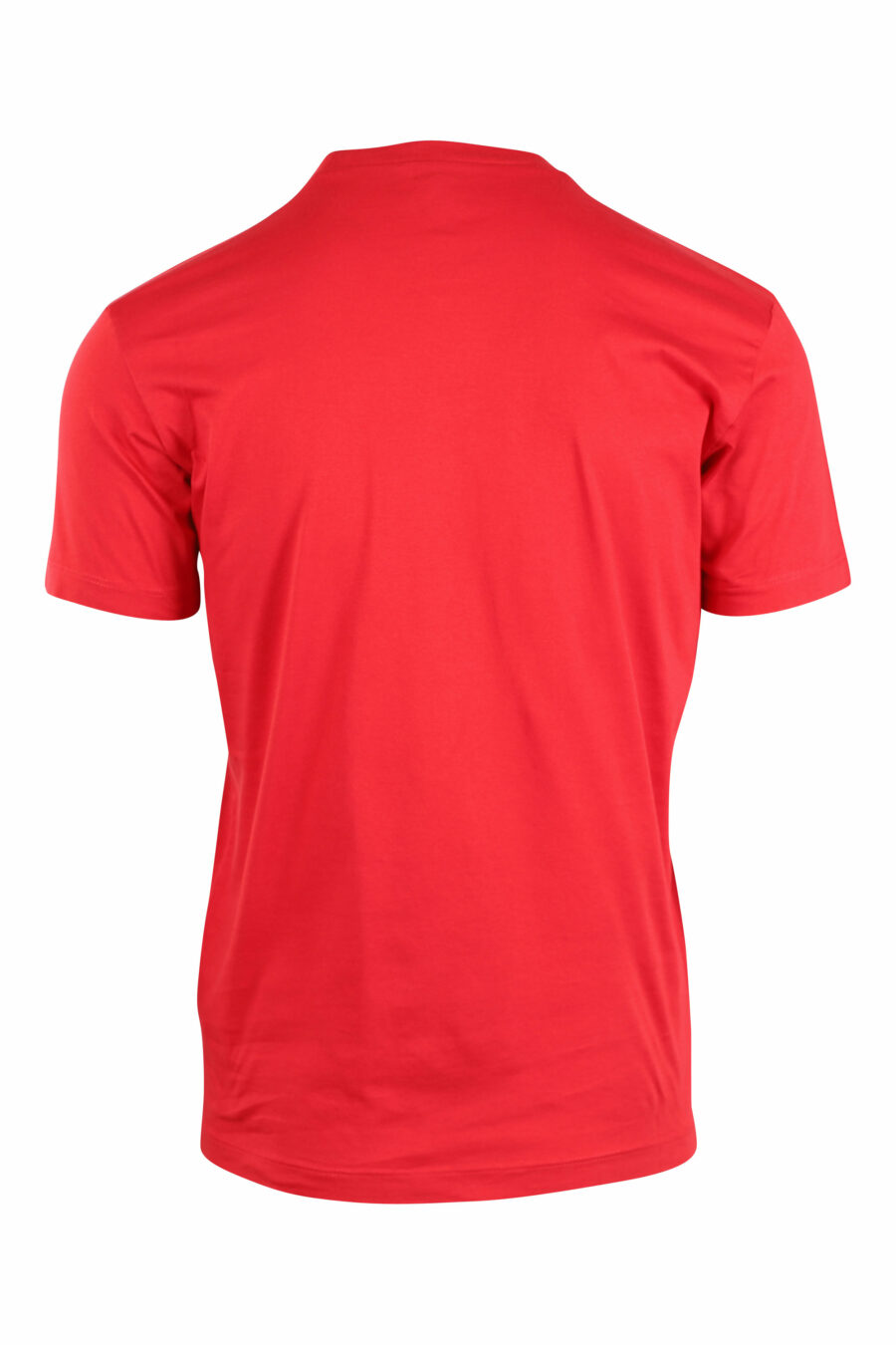 Camiseta roja con maxilogo y hoja - IMG 2642
