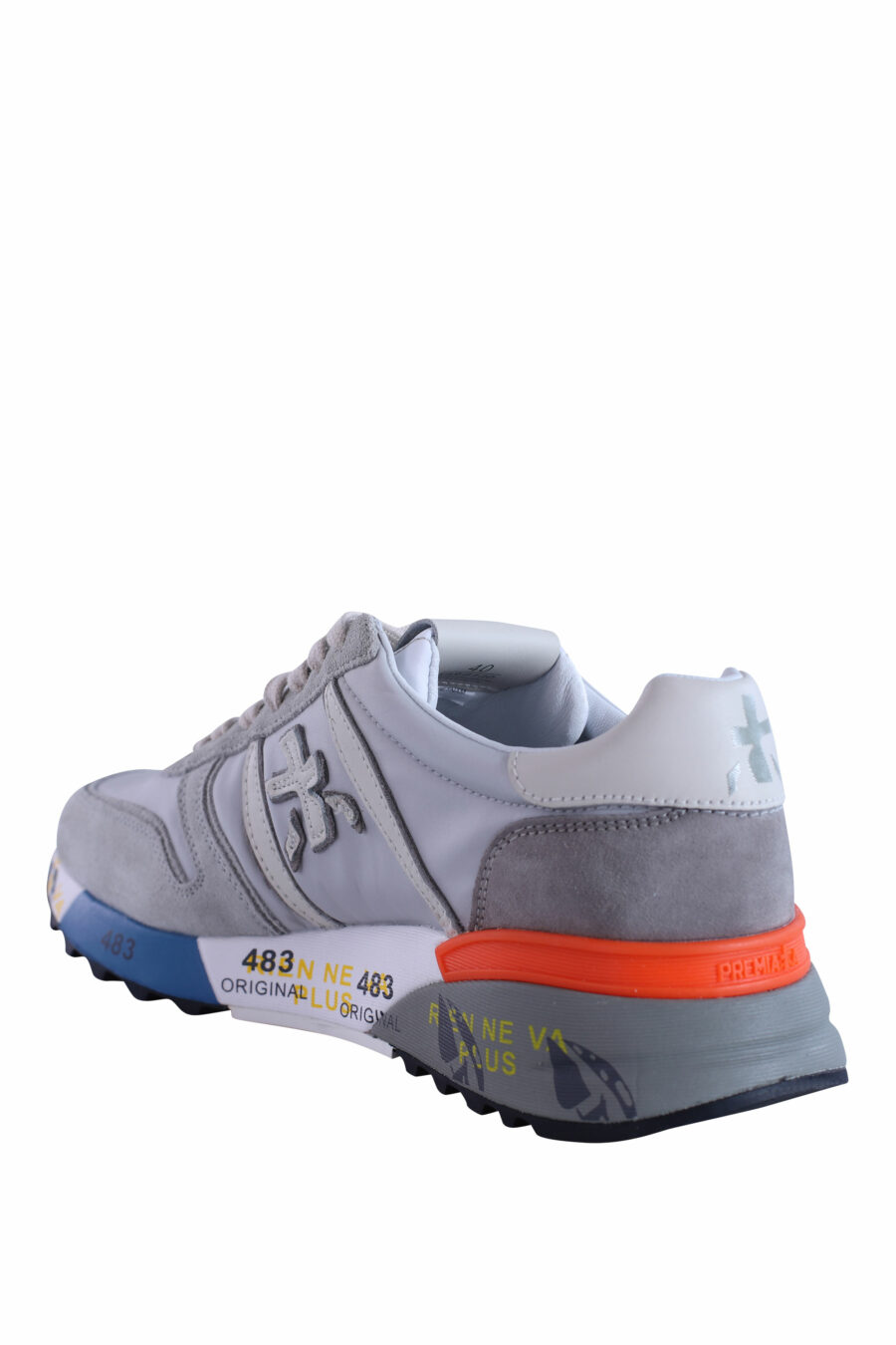 Zapatillas grises con suela multicolor "lander 6130" - IMG 2900