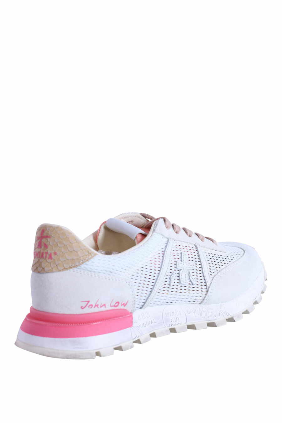 Breathable white trainers "john-low-d 6214" - IMG 2913