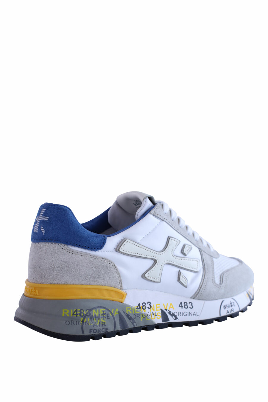 Zapatillas blancas con gris "mick 6168" - IMG 3001