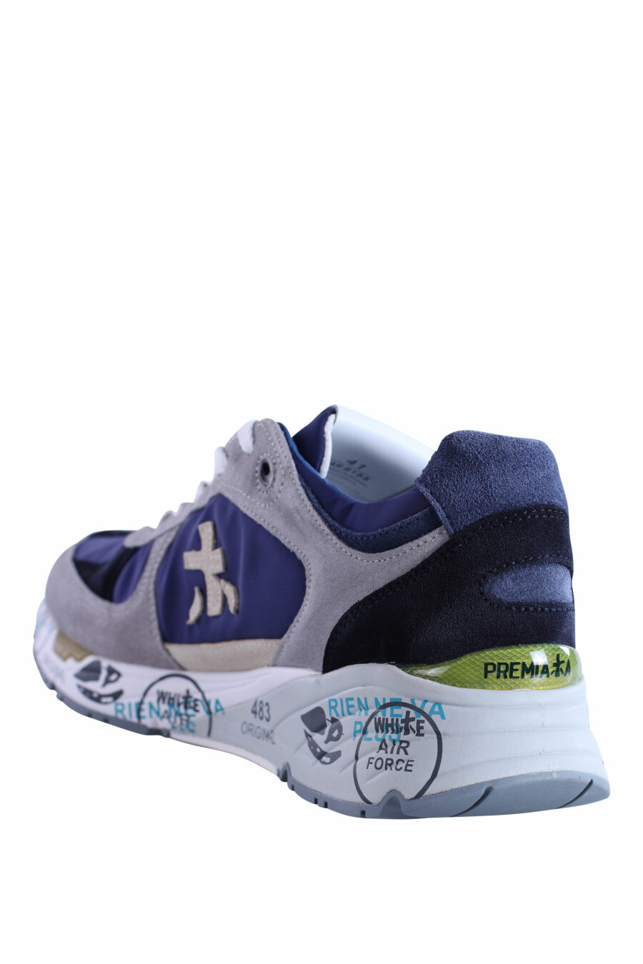 Zapatillas azules con gris "mase 6155" - IMG 3006