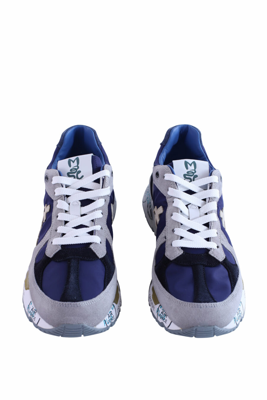 Zapatillas azules con gris "mase 6155" - IMG 3009