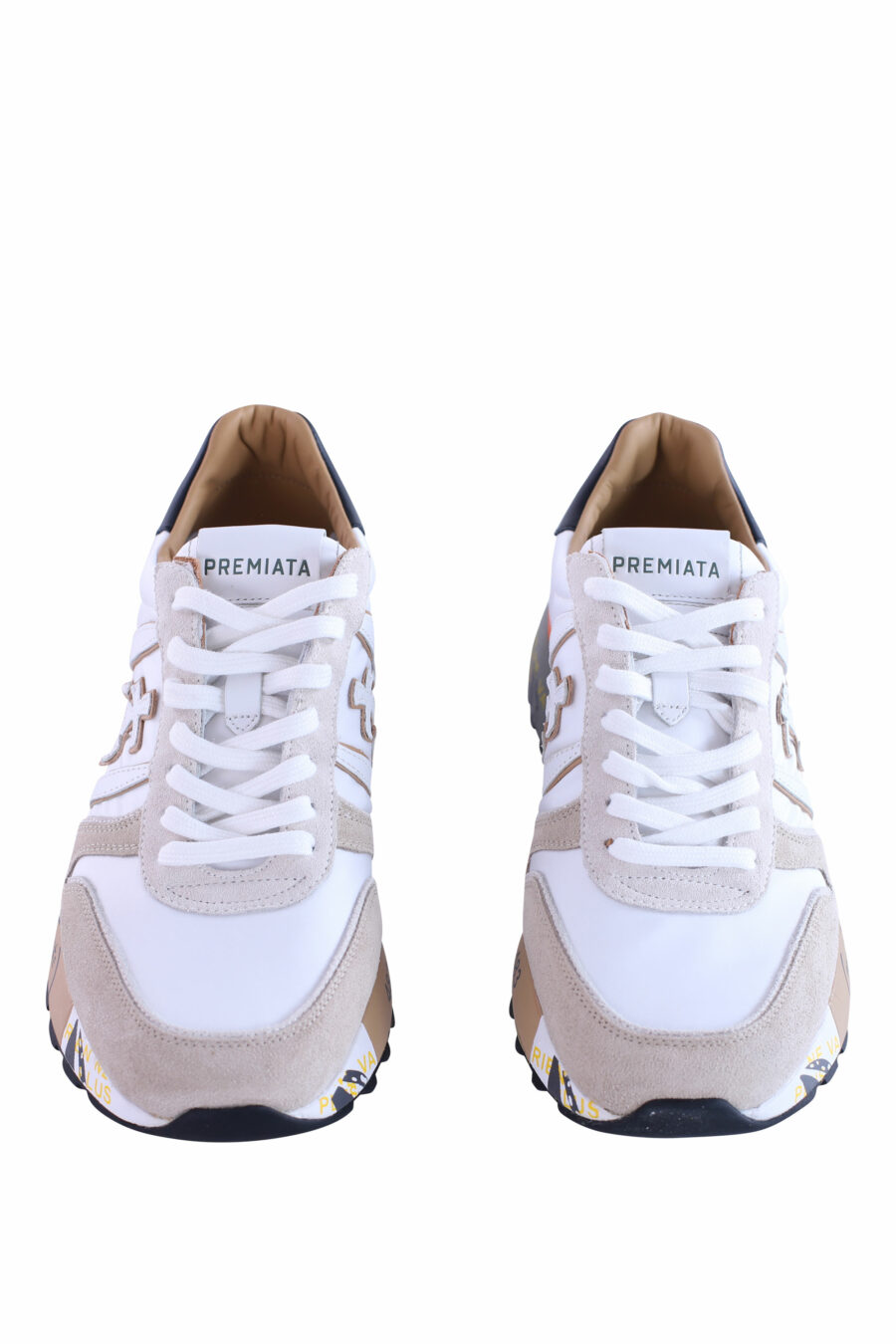 Zapatillas blancas con marron "lander 5678" - IMG 3013