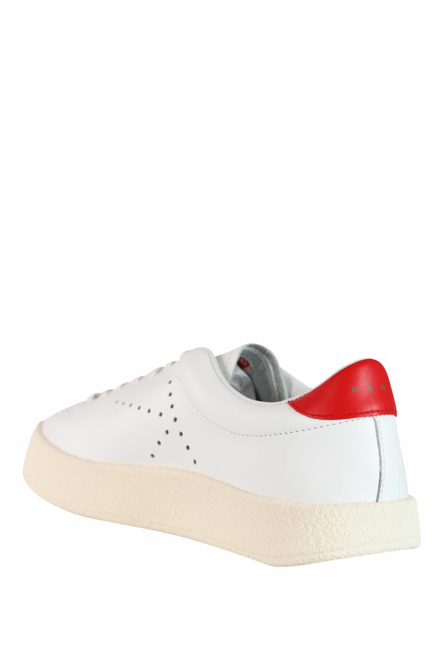Zapatillas blancas "kenzoswing" con detalle rojo y logo - IMG 3554