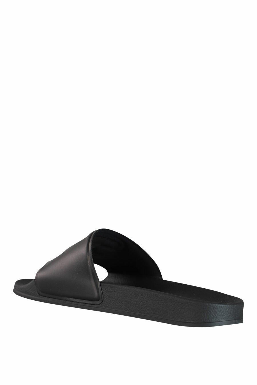 Schwarze Flip Flops mit "karl"-Logo - IMG 3564